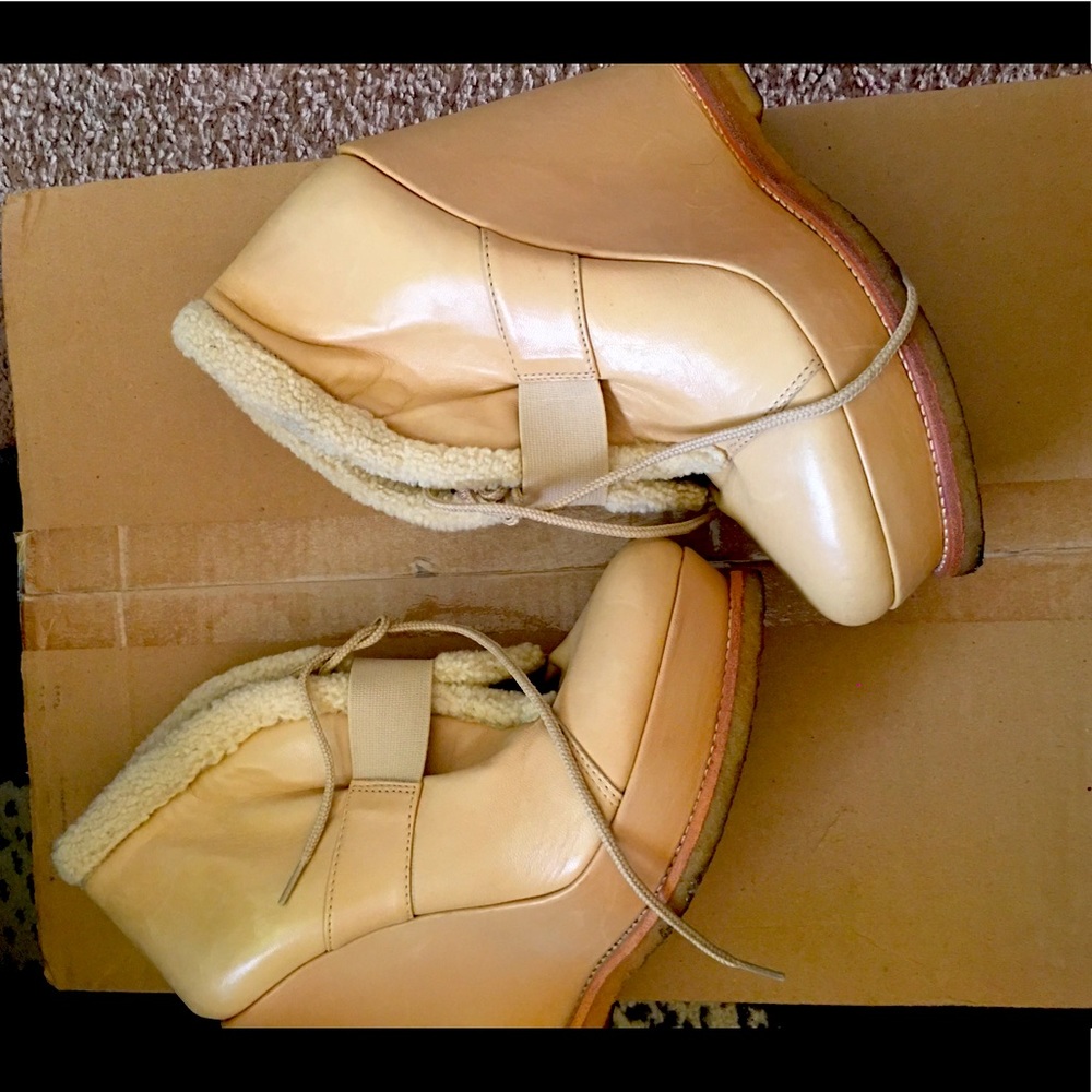 Leather Booties - image 1